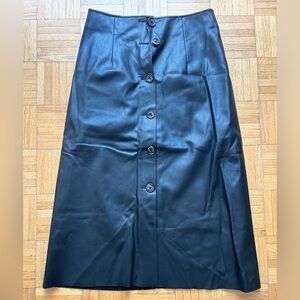 Contemperaine (Simons) Pleather Skirt